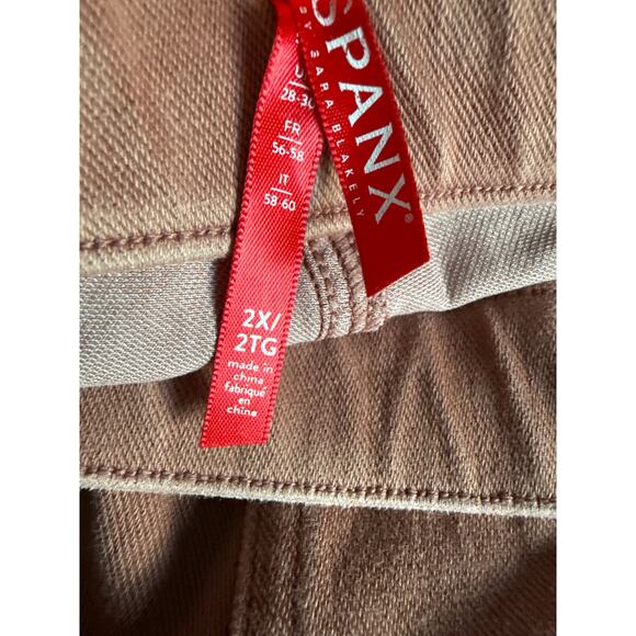 Spanx Plus Jean-ish Plus Ankle Leggings Bronzer Size 2X - Picture 8 of 10